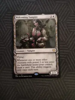 mtg welcoming vampire showcase innistrad: crimson vow - Image 1