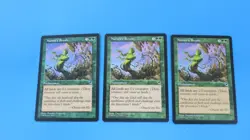 3x NATURE'S REVOLT ENCHANTMENT TEMPEST MTG Magic the Gathering NM / UNPLAYED - Image 1