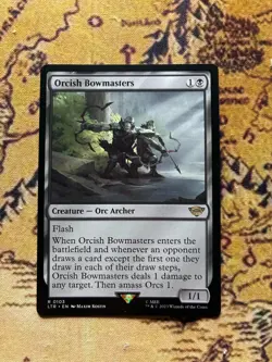 Orcish Bowmasters Rare Lord of the Rings (LTR) MTG - Image 1
