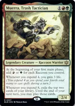 Muerra, Trash Tactician (Foil) Bloomburrow - Magic MTG NM - Image 1