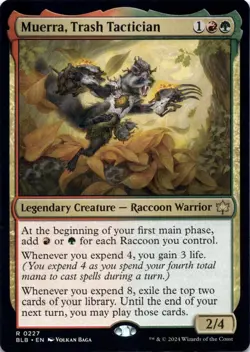 Muerra, Trash Tactician Bloomburrow - Magic MTG NM - Image 1