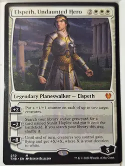 Elspeth, Undaunted Hero - Theros: Beyond Death - Magic the Gathering MTG Nice! - Image 1