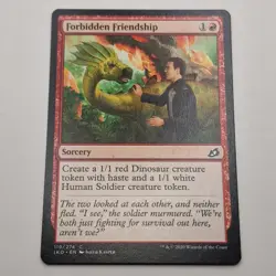 MTG: Forbidden Friendship 119/274 - Ikoria Lair of Behemoths 2020 Red Common - Image 1