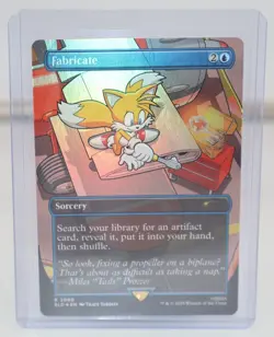 Fabricate (2090) (Rainbow Foil) Secret Lair Drop Foil SONIC MAGIC MTG - Image 1