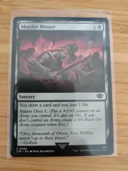 MTG Mordor Muster 0096 Lord of the Rings M/NM Free UK P&P - Image 1