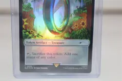 Treasure Token 2094 Secret Lair Drop Sonic: Chasing Adventure Rainbow Foil MTG - Image 3