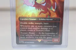 Knuckles The Echidna FOIL 2082 - MTG Sonic The Hedgehog Secret Lair #2082 - - Image 3