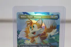 MTG Sonic x Secret Lair Miles "Tails" Prower #2085 Friends and Foes Foil - Image 2