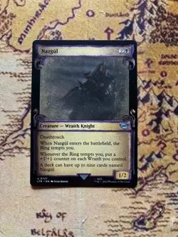 Nazgul (727) Showcase Scrolls Uncommon Lord of the Rings (LTR) MTG - Image 1
