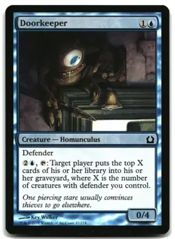 MTG Doorkeeper FOIL C Return to Ravnica 37 LP - Image 1