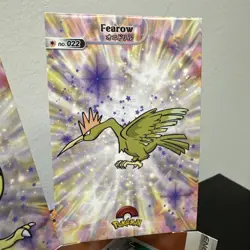 Pokemon Database Shiny Set Spearow Fearow Shiny Sparkle Holo Set Of 2 - Image 3