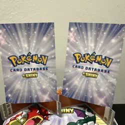 Pokemon Database Shiny Set Spearow Fearow Shiny Sparkle Holo Set Of 2 - Image 4