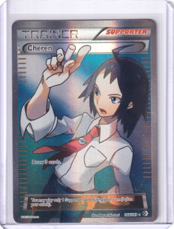 Trainer Cheren Full Art Holo Ultra Rare #148 Pokemon Boundaries Crossed 2012 TCG - Image 1