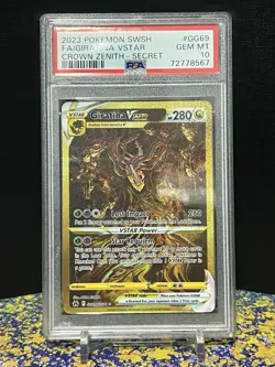💎 Pokemon SWSH: Crown Zenith - Giratina VSTAR Galarian Gallery GG69/GG70 PSA 10 - Image 1
