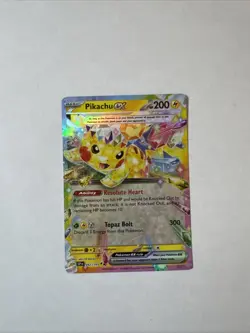 Pokemon TCG Pikachu ex Scarlet & Violet-Surging Sparks 57/191 Holo NM - Image 1