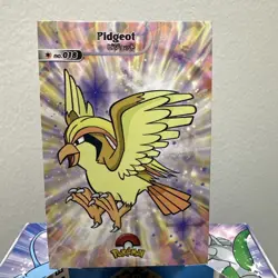Pokemon Database Shiny Set Pidgey Pidgeotto Pidgeot Sparkle Holo Set Of 3 - Image 4