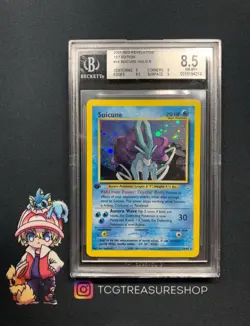 Suicune Bgs 8.5 Neo Revelation 1st Edition Eng Pokemon Holo - Image 1