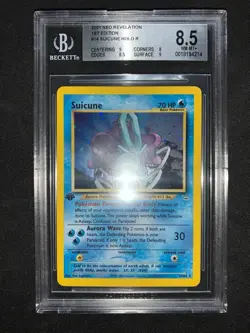 Suicune Bgs 8.5 Neo Revelation 1st Edition Eng Pokemon Holo - Image 2