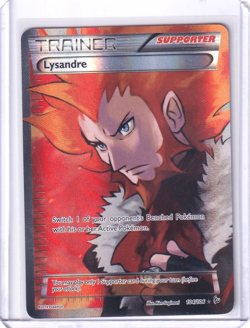 Trainer Lysandre Full Art Holo Ultra Rare #104 Pokemon Flashfire 2014 TCG - Image 1
