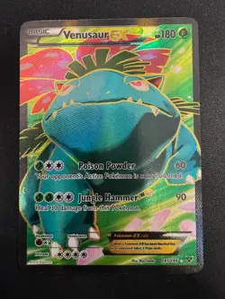 Pokemon Venusaur EX (141 Full Art) 141/146 XY Holo (LP) - Image 2