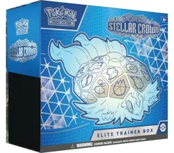 2025 Pokemon TCG Stellar Crown Elite Trainer Box (Sealed) - Image 1