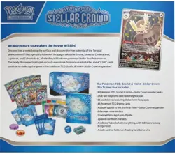 2025 Pokemon TCG Stellar Crown Elite Trainer Box (Sealed) - Image 2