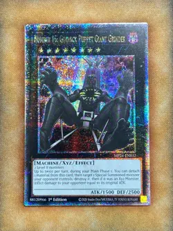 Yugioh Number 15: Gimmick Puppet Giant Grinder MP24-EN032 Quarter Century 1st NM - Image 1