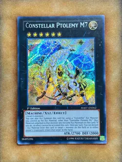 Yugioh Constellar Ptolemy M7 HA07-EN062 Secret Rare 1st Ed NM - Image 1