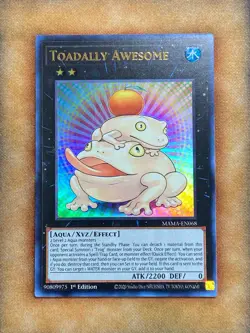 Yugioh Toadally Awesome MAMA-EN068 Ultra Rare 1st Ed NM - Image 1