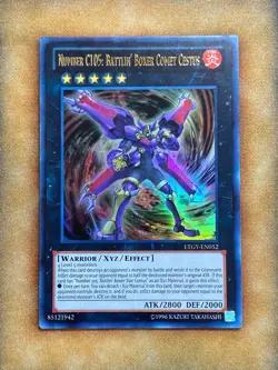 Yugioh Number C105: Battlin' Boxer Comet Cestus LTGY-EN052 Ultra Rare NM - Image 1