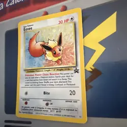 Eevee - 11 - Pokemon Wizards Black Star Promo Card NM - Image 3
