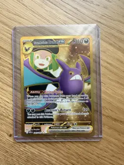 Pokemon TCG Translucent Crobat EX Card #310 Holo Rare Trading Card - Image 1