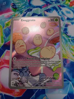 Pokemon TCG Exeggcute 192/191 2024 Surging Sparks Illustration Rare Card - NM - Image 1