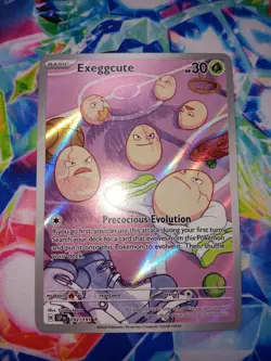 Pokemon TCG Exeggcute 192/191 2024 Surging Sparks Illustration Rare Card - NM - Image 2