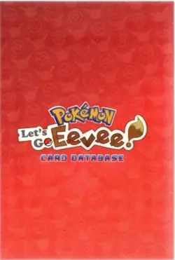 Let's Go Eevee Card Database Poncho Eevee Glaceon Foil Card - Image 2