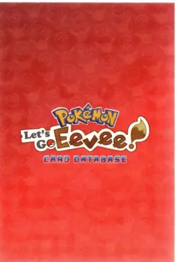 Let's Go Eevee Card Database Poncho Eevee Flareon Foil Card - Image 2