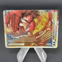 Kyogre & Groudon Legend 88/90 Bottom: Groudon Undaunted Holo Pokemon Card - Image 1