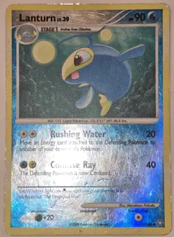 Pokemon TCG Lanturn LV.39 Legends Awakened 58/146 Uncommon Reverse Holo Card HP - Image 3
