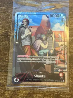 Shanks OP09-001 One Piece PSA Limited Edition Promo Card July 2025 Sealed - Image 1