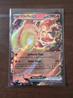 Chi-Yu EX Pokemon TCG Paldea Evolved Double Rare Holo Card #040/193 Near Mint - Image 1