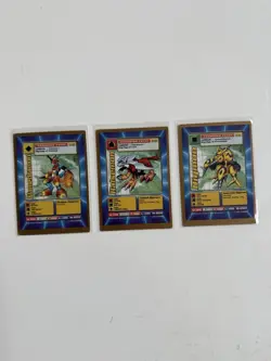 Digimon Digimon Fx-8/9/10 Fox Kids Promo Card Lot Of 3 - Image 1
