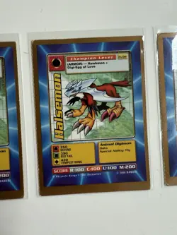 Digimon Digimon Fx-8/9/10 Fox Kids Promo Card Lot Of 3 - Image 3
