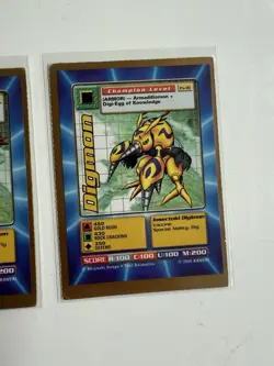 Digimon Digimon Fx-8/9/10 Fox Kids Promo Card Lot Of 3 - Image 4