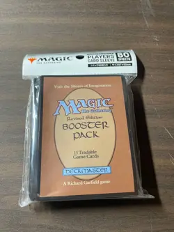 " REVISED EDITION " MTGS-249 Magic The Gathering Player's Card Sleeve RETRO CORE - Image 1