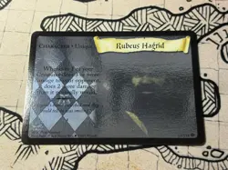 Rubeus Hagrid Holo Card Harry Potter TCG By Wizards Of The Coast - Image 2