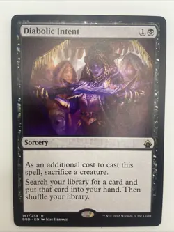 Diabolic Intent NM MTG Battlebond rare -Magic The Gathering - Image 1