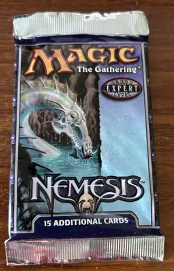 MTG Magic the Gathering Nemesis Pack NIP Sealed Free Shipping - Image 1
