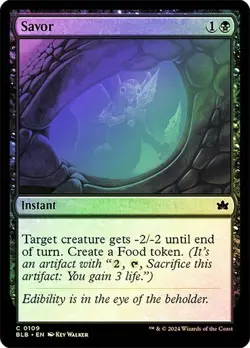 MTG-Savor Bloomburrow(NM-FOIL)#109 - Image 1