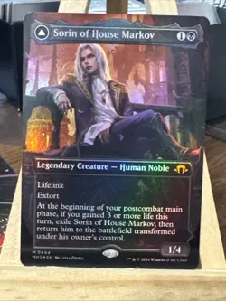 MTG *Sorin of House Markov Borderless foil* (NM) Modern Horizons 3 Magic - Image 1