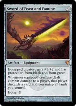 MTG English Sword of Feast and Famine NM Normal Modern Event Deck 2014 - Image 1